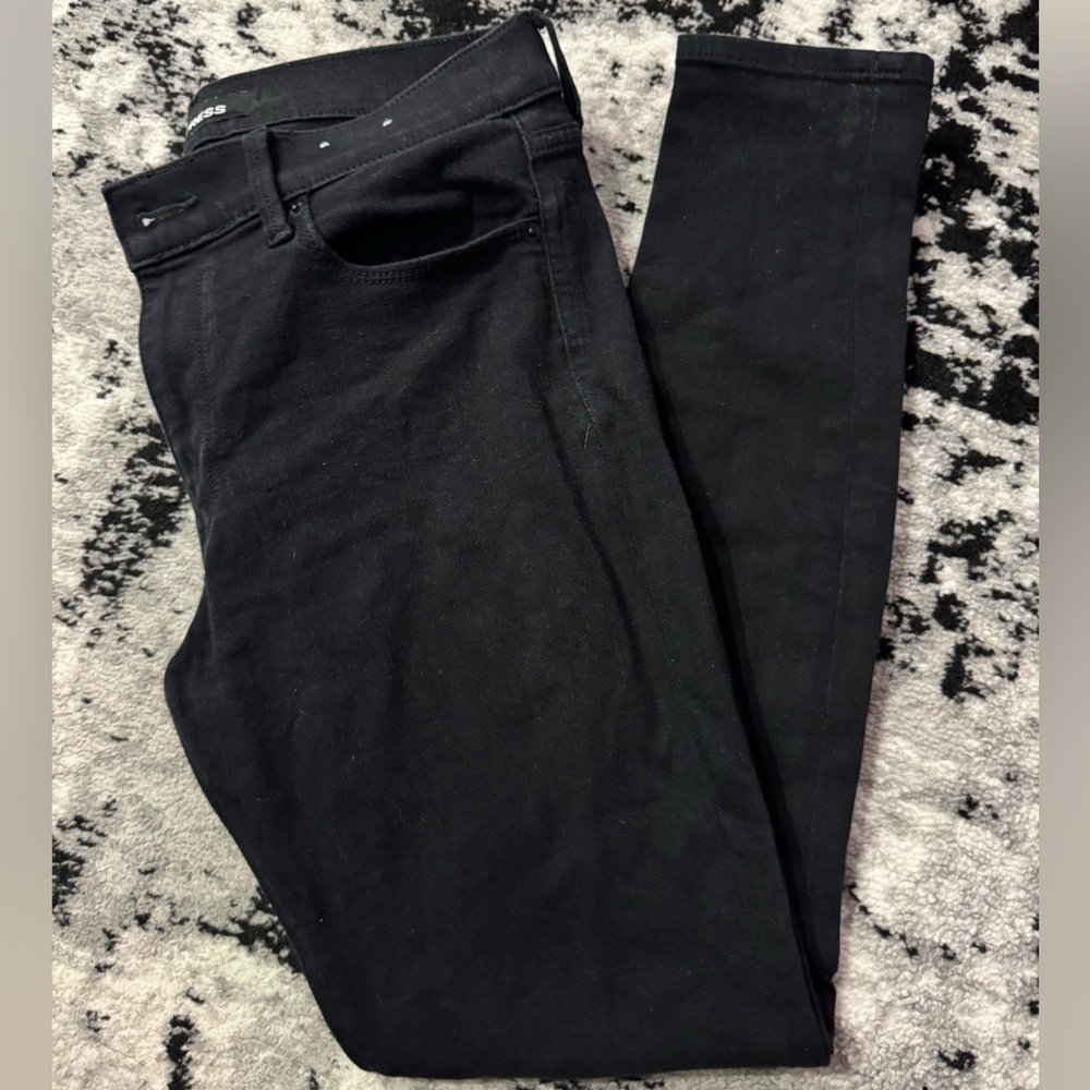 Express Women's Black Skinny Jeans